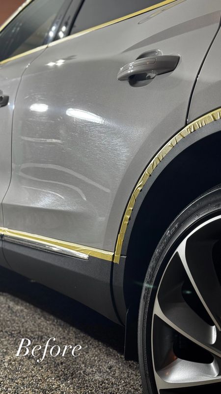Actual PLUSH Auto Spa wet sanding & scratch removal work
